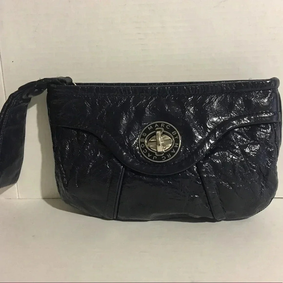 Marc by Marc jacobs Navy blue clutch bag - Picture 1 of 8